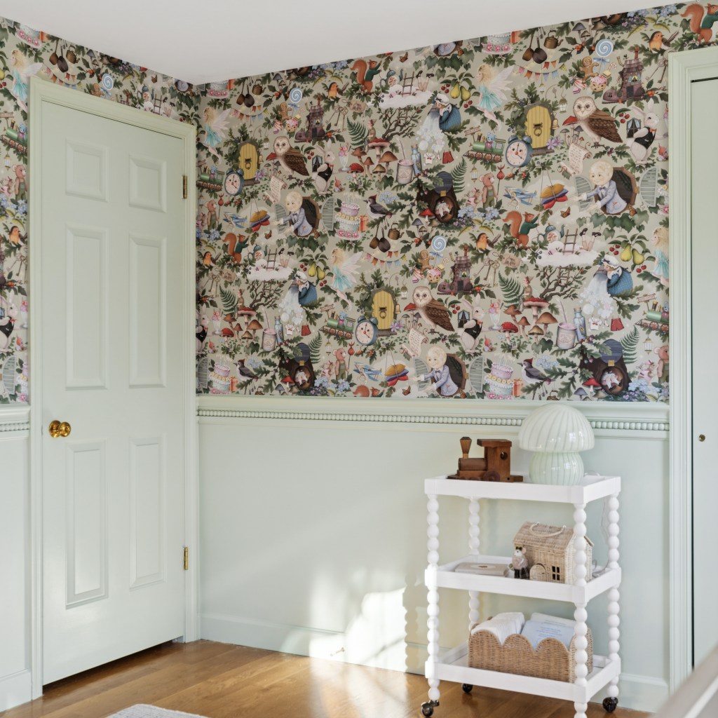 Wallpaper design from the Fleur Harris X Enid Blyton The Magic Faraway Tree Collection